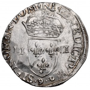 Henrich III. z Valois, 1/4 eku 1579, Nantes - Ex NGC MS61