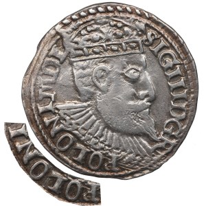 Sigismund III Vasa, Trojak 1599, Olkusz - unbeschrieben POLONI