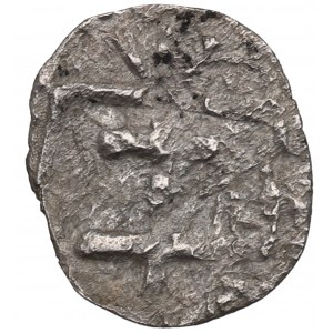 Vladislaus II and Hedviga, Denarius without date, Fraustadt