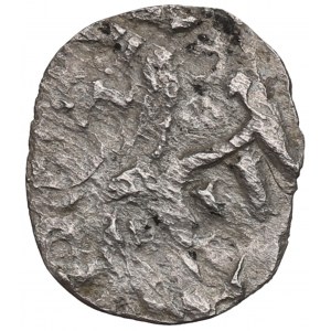 Vladislaus II and Hedviga, Denarius without date, Fraustadt