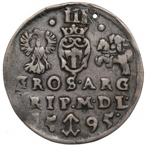 Sigismund III, 3 groschen 1595, Vilnius