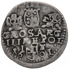 Žigmund III Vasa, Trojak 1601, Lublin - nie je opísaný