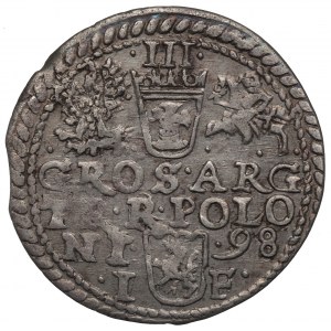 Zygmunt III Waza, Trojak 1598, Olkusz