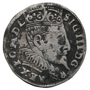 Sigismund III, 3 groschen 1595, Vilnius