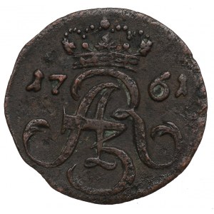 Saxony, Friedrich August II, Schilling 1761, Danzig