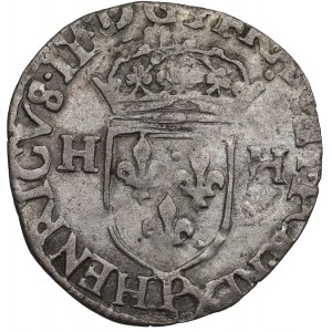 France/Poland, Henri III, Douzain 1575 - probably unpublished HERICVS and NOEN