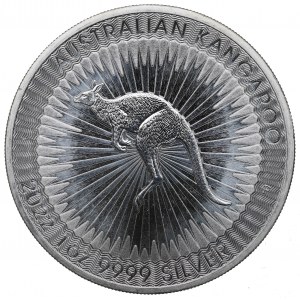 Australia, 1 dolar 2022 - uncja czystego srebra