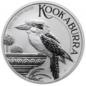 Australia, Kookaburra 1 dolar 2022