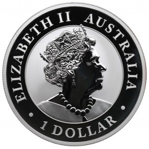 Australia, Kookaburra 1 dolar 2022