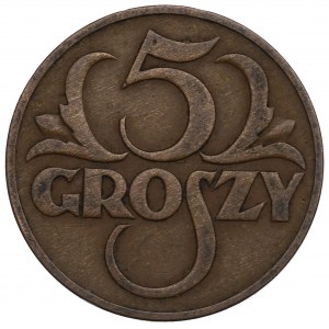 II Republic of Poland, 5 groschen 1934