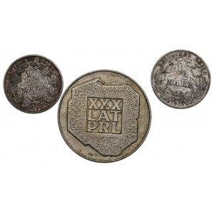 Ľudová republika a Nemecko, sada mincí