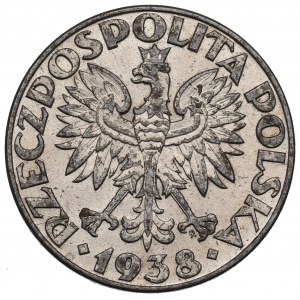 Druhá polská republika, 50 groszy 1938