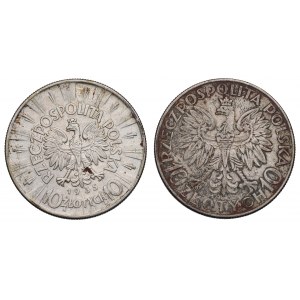 II RP, Zestaw 10 złotych 1932 i 1935