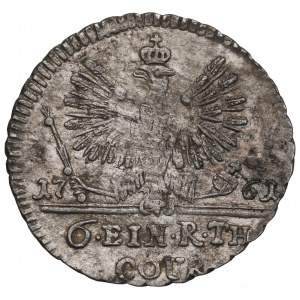 Ruská okupácia Pruska, Alžbeta, 1/6 toliara 1761, Königsberg