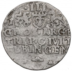 Swedish occupation of Elbing, Gustav Adolph, 3 groschen 1631