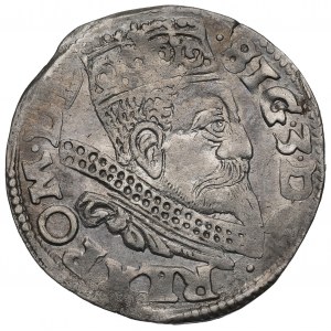 Sigismund III. Wasa, Trojak 1598, Wschowa - UNKORREKTURIERTER DRUCK 8/98