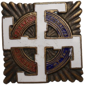 II RP, miniatúrny odznak Federácie poľských zväzov obrancov vlasti, Szurmak Varšava