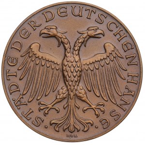 Medal z serii Niemieckie Miasta Hanzy - Gdańsk