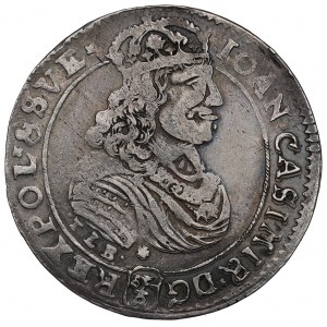 John II Casimir, 18 groschen 1668, Bromberg