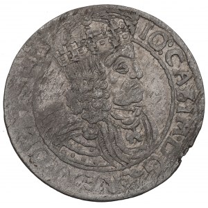 Johannes II. Kasimir, Sixpence ohne Datum, Lemberg - selten