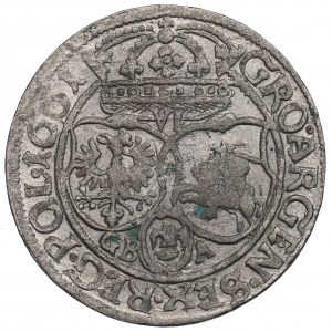 John II Casimir, 6 groschen 1661, Lviv