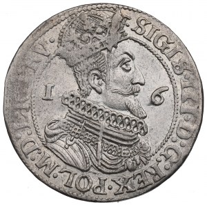 Sigismund III, 18 groschen 1623, Danzig - PRV