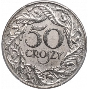 II Rzeczpospolita, 50 groszy 1938 - PCGS MS62