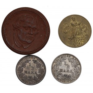 Niemcy, Zestaw monet i żetonów