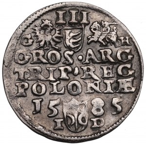 Stefan Batory, Trojak 1585, Olkusz - G-H