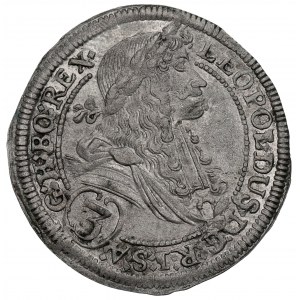 Rakousko, 3 krajcars 1695