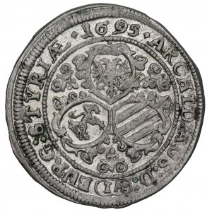 Rakousko, 3 krajcars 1695