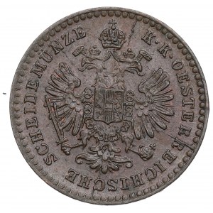 Österreich, 5/10 krajcar 1885