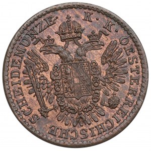 Rakousko, 1/2 krajcar 1851 B