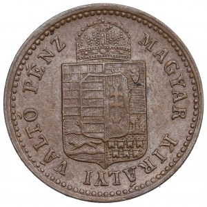 Maďarsko, 1 krajcar 1886