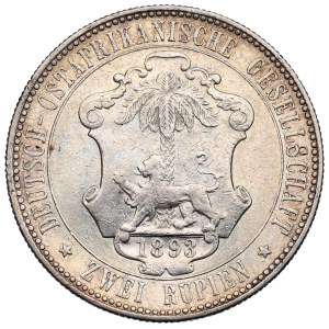 German East Africa, 1 rupee 1893