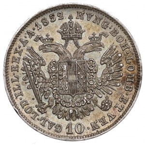 Austria, Franz Joseph, 10 kreuzer 1852