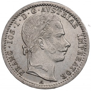 Austria, Franz Joseph, 1/4 florin 1862