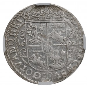 Zikmund III Vasa, Ort 1622, Bydgoszcz - ex Pączkowski PRVS M NGC MS64