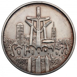 III RP, 100.000 złotych 1990 Solidarność typ A