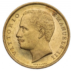Italy, 20 lira 1905