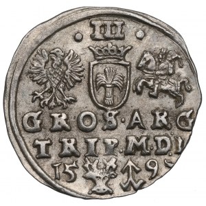 Sigismund, 3 groschen 1597, Vilnius