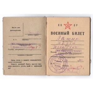 Žovkva Sovětská vojenská brožura pro Poláka