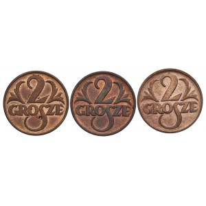 Zweite Republik, 2 Pfennigsatz 1937-39