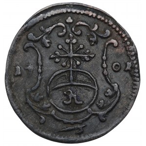 August II Silný, Halerz 1701