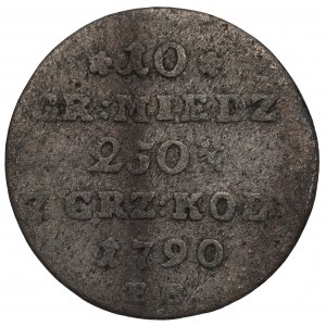 Stanislaw August Poniatowski, 10 groszy 1790