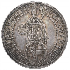 Austria, Bishopic of Salzburg, Thaler 1695 - date overstriked