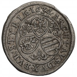 Austria, 3 krajcary 1634