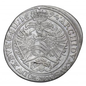 Schlesien under Habsburg, Leopold I, 15 kreuzer 1694, Breslau