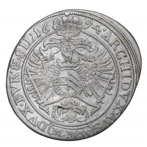 Sliezsko pod vládou Habsburgovcov, Leopold I., 15 Krajcars 1694, Wrocław