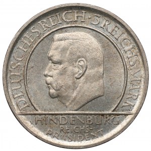 Nemecko, Weimarská republika, 3 marky 1929 G
